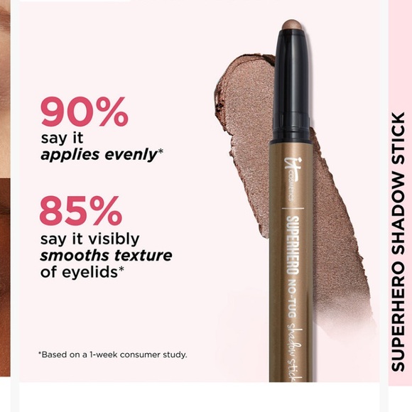 IT Cosmetics Superhero No Tug Eyeshadow Stick in Super Slate New in Box - Picture 6 of 6